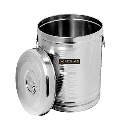 steel box containers|10 kg steel container.